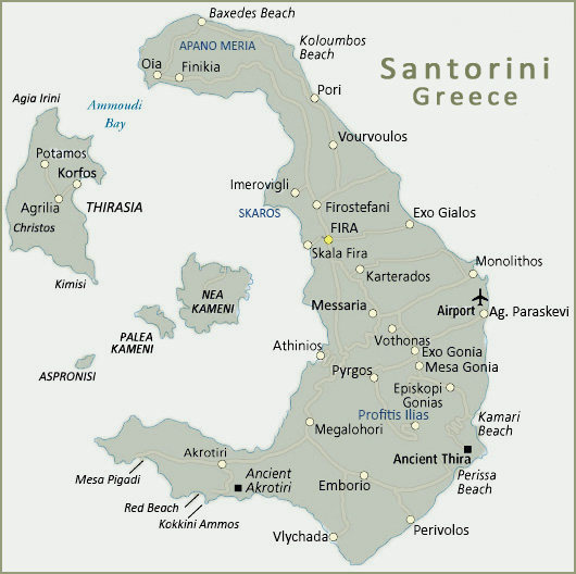 Viaggi E Vacanze A Santorini Informazioni Sull Isola Santorini